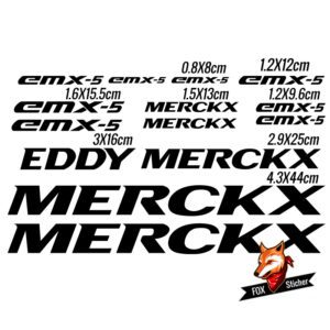 Bicycle Frame Decal Stickers for EDDYMERCKX 03