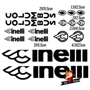 Bicycle Frame Decal Stickers for Cinelli 01