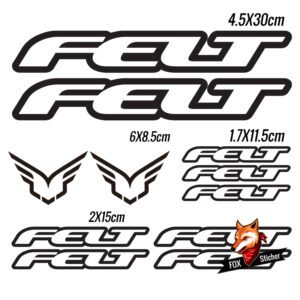 Bicycle Frame Decal Stickers for FELT 03