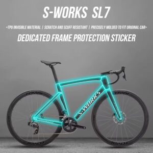 适用于闪电S-works SL7公路自行车贴纸防水TPU隐形车衣保护贴膜