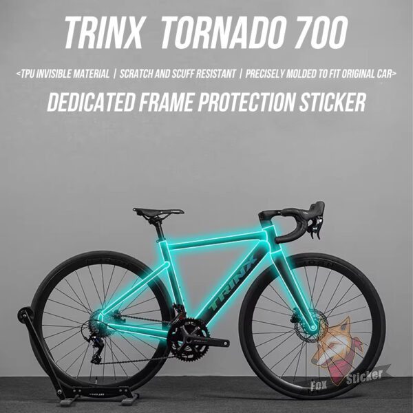 1 适用于STORCK AERFAST4PRO公路自行车贴纸保护贴膜防水车衣配件