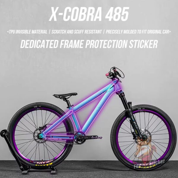 适用于X-COBRA 485土坡车贴纸车衣山地车防水防刮痕保护贴膜