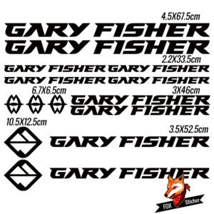 Bicycle Frame Decal Stickers for GARY 01