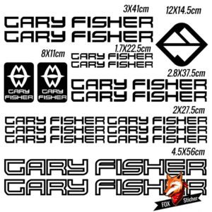 Bicycle Frame Decal Stickers for GARY 02