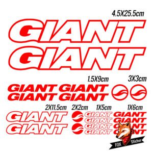 Bicycle Frame Decal Stickers for Giant 01 - Image 3