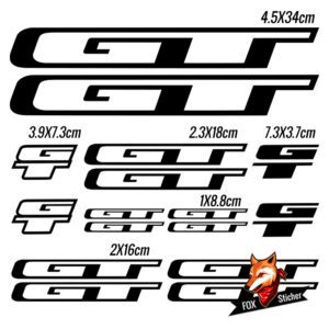 Bicycle Frame Decal Stickers for GT 01