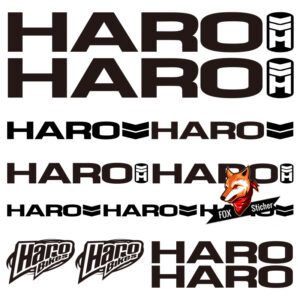 Bicycle Frame Decal Stickers for HARO 04