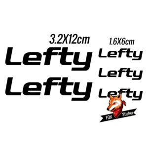 Bicycle Frame Decal Stickers for Lefty