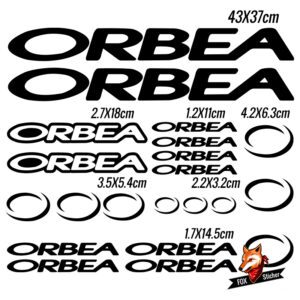 Bicycle Frame Decal Stickers for OEBEA 01