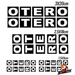 Bicycle Frame Decal Stickers for OTERO