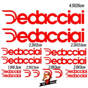 Bicycle Frame Decal Stickers for DEDACCIAI 01 - Image 3