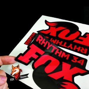 Mountain Bicycle Fork Decal Stickers for FOX Factory 34 RHYTHM - Image 3