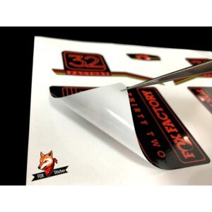 Mountain Bicycle Fork Decal Stickers for FOX-Factory 32 - Image 3