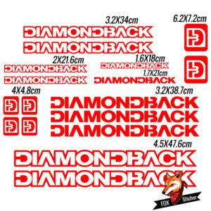 Bicycle Frame Decal Stickers for DIAMONDBACK 01 - Image 3