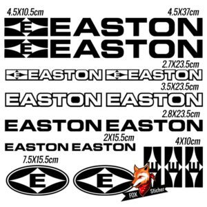Bicycle Frame Decal Stickers for for EASTON 2