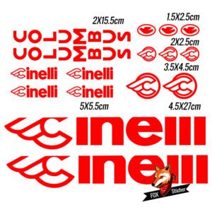 Bicycle Frame Decal Stickers for Cinelli 01 - Image 3