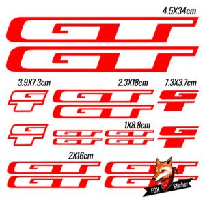 Bicycle Frame Decal Stickers for GT 01 - Image 3