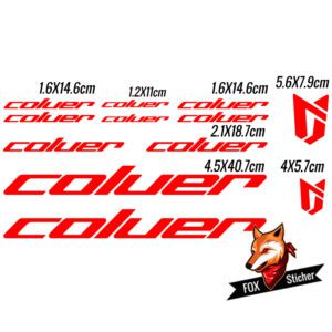 Bicycle Frame Decal Stickers for Coluer - Image 3