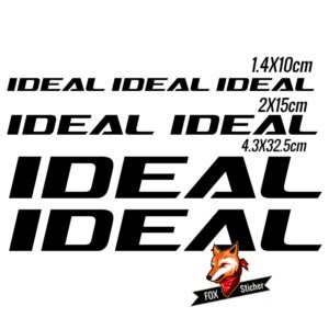 Bicycle Frame Decal Stickers for IDEAL
