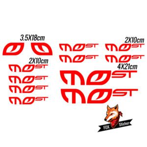 Bicycle Frame Decal Stickers for MOST - Image 3