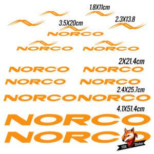 Bicycle Frame Decal Stickers for Norco 01 - Image 2