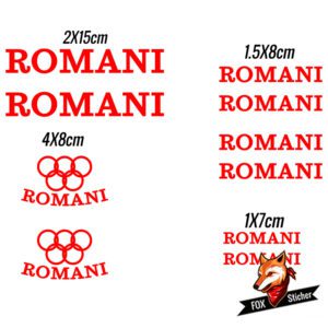 Bicycle Frame Decal Stickers for ROMANI - Image 3
