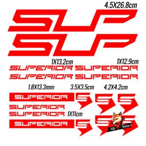Bicycle Frame Decal Stickers for SUPERIDER 01 - Image 3