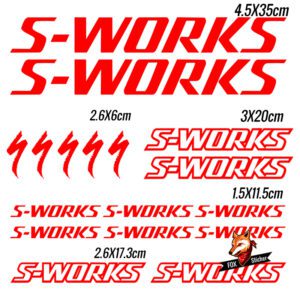 Bicycle Frame Decal Stickers for S-WORKS. 02 - Image 3