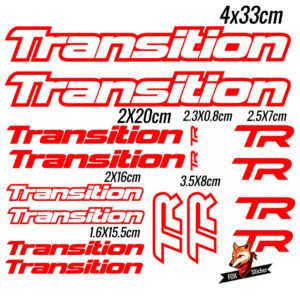 Bicycle Frame Decal Stickers for Trainstion-03 - Image 3