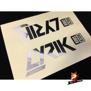 Moutain Bicycle MTB Fork Decal Stickers for rock shox LYRIK ULTIMATE - Image 4