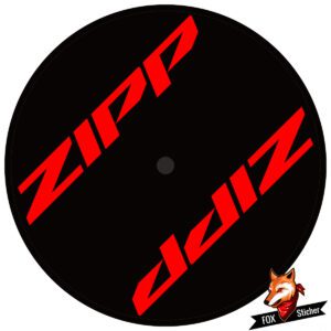 ZIPP Disc Wheel Stickers Colour Change Decals - Image 3