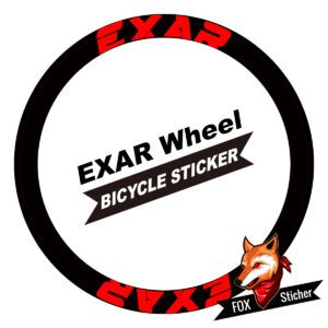 Bicycle Wheels Rim Decal Stickers for EXAR 1 - Image 3