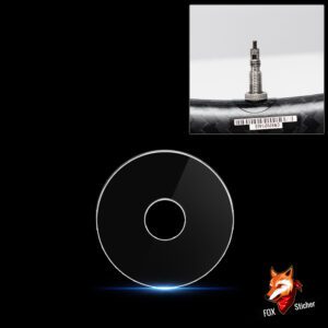 Bicycle valve cap pad adhesive for road bike Presta valve, protective film for bikes, scratch-resistant and wear-resistant - Image 4