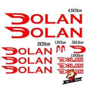 Bicycle Frame Decal Stickers for DOLAN -01 - Image 3