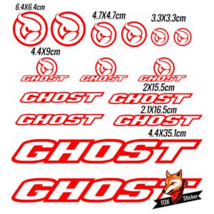 Bicycle Frame Decal Stickers for GHOST 05 - Image 3