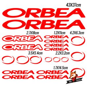 Bicycle Frame Decal Stickers for OEBEA 01 - Image 3
