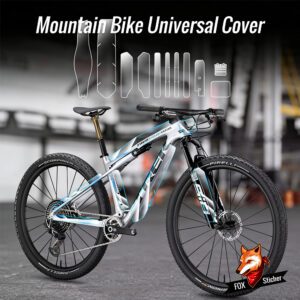 Mountain bike stickers, transparent TPU protective film, invisible frame protection film
