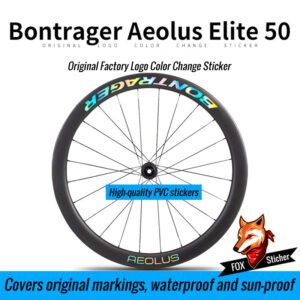 Bontrager Aeolus ELITE 50 Trek Wheelset Road Bike Carbon Rim Decals