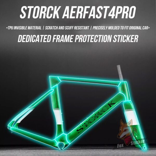 适用于STORCK AERFAST4PRO公路自行车贴纸保护贴膜防水车衣配件