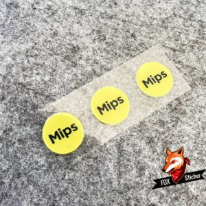 Suitable for road bikes, mountain bikes, bicycles, skateboards, and ski helmets, MIPS logo repair patch, waterproof, high quality