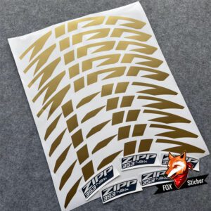2025 ZIPP 353 NSW Wheel Sticker Road Bike Rim Color-Change Decals - Image 3