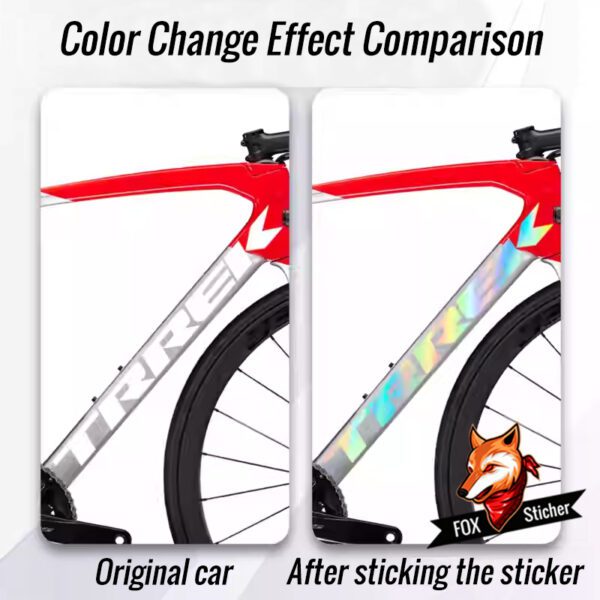High-quality waterproof sticker for TREK EMONDA SL original down tube logo, suitable for color change and coverage