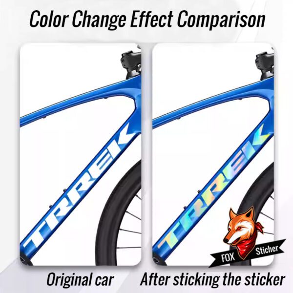 Waterproof Sticker for TREK FX5 Road/City Bike Frame Down Tube Logo Cover and Color Change Decoration