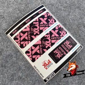 2025 Fox FLOAT X Mountain Bike Rear Fork Shock Factory Sticker AM Enduro - Image 9