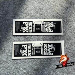 New Fox FOX DHX2 mountain bike rear shock sticker bicycle downhill rear suspension decal - Image 6