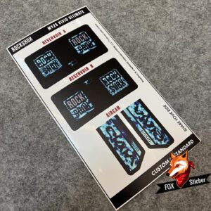 New SRAM ROCKSHOX VIVID ULTIMATE Mountain Downhill Rear Shock Exclusive Stickers - Image 5
