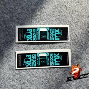 New Fox FOX DHX2 mountain bike rear shock sticker bicycle downhill rear suspension decal - Image 4