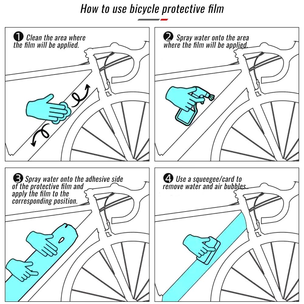 How To Use Bicycle Protective Film