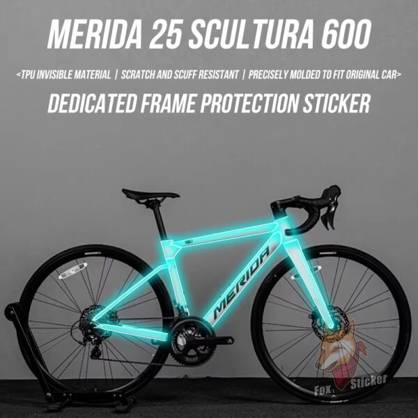 适用于美利达25款SCULTURA 600公路自行车贴纸防刮防水车衣保护膜
