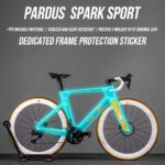 适用于PARDUS 24款SPARK SPORT公路自行车贴纸车架TPU隐形车衣